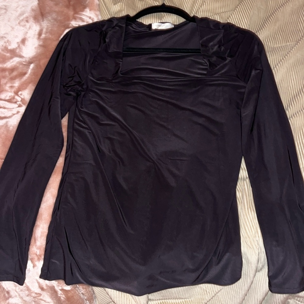 Silk dress shirt